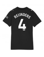 Manchester City Tijjani Reijnders #4 Bortedrakt Dame 2025-26 Korte ermer